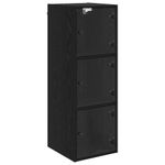 Casa si Gradina - Mobilier - Dulapuri si sifoniere - Dulapuri - Dulap de perete Stejar Negru 35 x 37 x 102 cm Lemn compozit - Infinity.ro