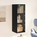 Casa si Gradina - Mobilier - Dulapuri si sifoniere - Dulapuri - Dulap de perete Stejar Negru 35 x 37 x 102 cm Lemn compozit - Infinity.ro