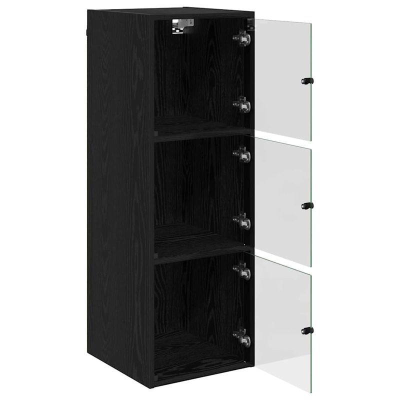 Casa si Gradina - Mobilier - Dulapuri si sifoniere - Dulapuri - Dulap de perete Stejar Negru 35 x 37 x 102 cm Lemn compozit - Infinity.ro
