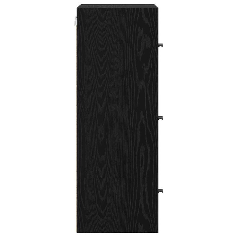 Casa si Gradina - Mobilier - Dulapuri si sifoniere - Dulapuri - Dulap de perete Stejar Negru 35 x 37 x 102 cm Lemn compozit - Infinity.ro
