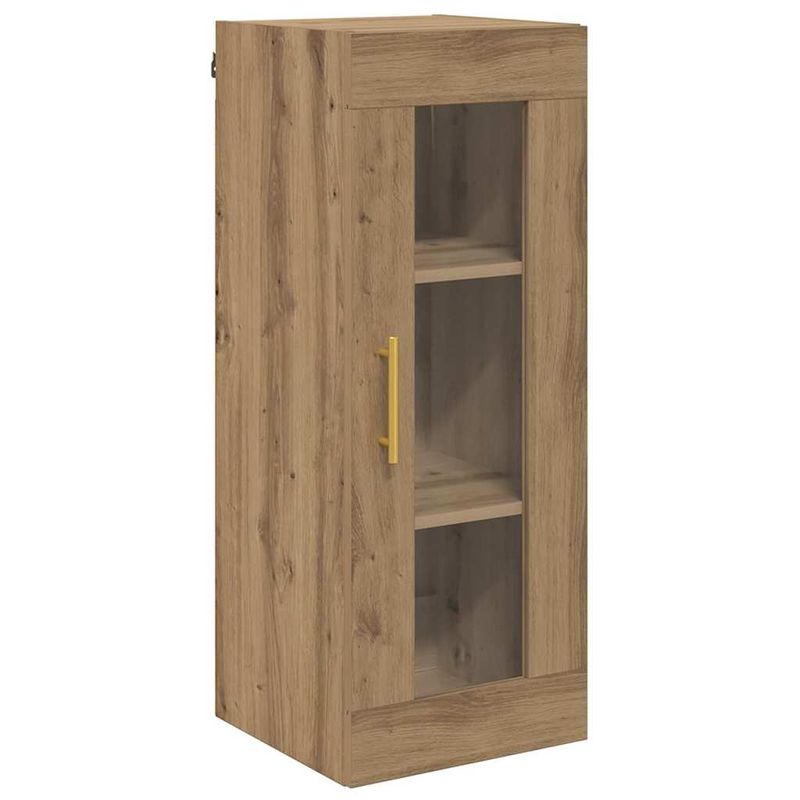Casa si Gradina - Mobilier - Comode si corpuri - Comode - Dulap montat pe perete Stejar Artizanal 34,5 x 34 x 90 cm - Infinity.ro