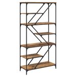 Casa si Gradina - Mobilier - Biblioteci si rafturi - Biblioteci - Raft pentru carti Lemn Vechi 91 x 36 x 176 cm Lemn compozit - Infinity.ro