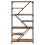 Casa si Gradina - Mobilier - Biblioteci si rafturi - Biblioteci - Raft pentru carti Lemn Vechi 91 x 36 x 176 cm Lemn compozit - Infinity.ro