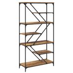 Casa si Gradina - Mobilier - Biblioteci si rafturi - Biblioteci - Raft pentru carti Lemn Vechi 91 x 36 x 176 cm Lemn compozit - Infinity.ro
