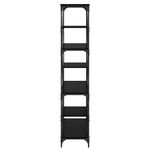 Casa si Gradina - Mobilier - Biblioteci si rafturi - Biblioteci - Raft pentru carti Stejar Negru 91 x 36 x 176 cm Lemn compozit - Infinity.ro