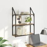 Casa si Gradina - Mobilier - Biblioteci si rafturi - Rafturi - Raft de perete Stejar Artizanal 60 x 21 x 78,5 cm Lemn compozit - Infinity.ro