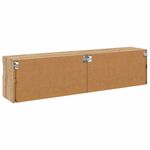Casa si Gradina - Mobilier - Comode si corpuri - Comode - Dulapuri pentru TV 2 pcs Stejar Artizanal 80 x 30 x 40 cm - Infinity.ro