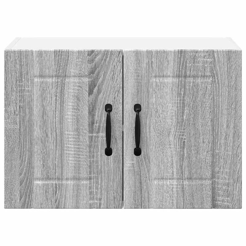 Casa si Gradina - Mobilier - Comode si corpuri - Corpuri bucatarie - Dulap suspendat de bucatarie cu raft Gri Sonoma 60 x 31 x 40 cm - Infinity.ro
