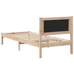 Casa si Gradina - Mobilier - Paturi si accesorii - Paturi - Cadru de pat Gri deschis 80 x 200 cm Lemn de pin masiv - Infinity.ro