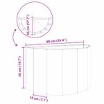 Casa si Gradina - Gradinarit si plante - Plante si ghivece - Ghivece si suporturi - Jardiniera Verde masliniu 90 x 45 x 50 cm Otel - Infinity.ro