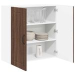 Casa si Gradina - Mobilier - Comode si corpuri - Corpuri bucatarie - Dulap de bucatarie Stejar inchis 80 x 31 x 80 cm Lemn compozit - Infinity.ro