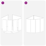 Casa si Gradina - Gradinarit si plante - Plante si ghivece - Ghivece si suporturi - Ghiveci de colt Negru 45 x 45 x 50 cm Otel - Infinity.ro