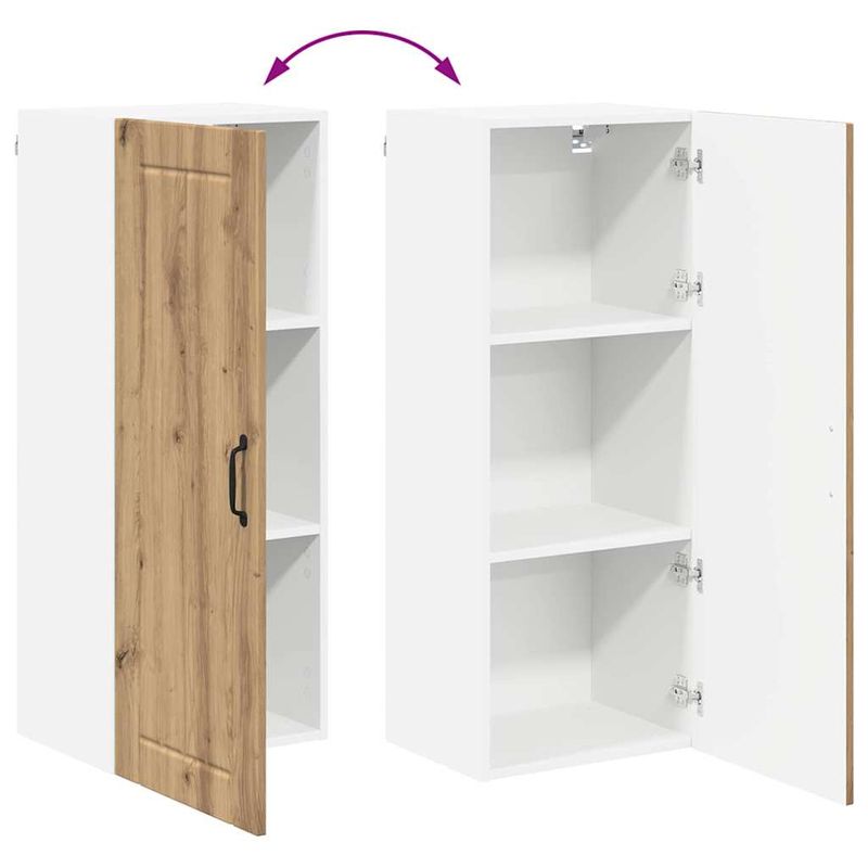 Casa si Gradina - Mobilier - Comode si corpuri - Corpuri bucatarie - Dulap de bucatarie cu raft Stejar Artizanal 40 x 31 x 100 cm - Infinity.ro