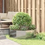 Casa si Gradina - Gradinarit si plante - Plante si ghivece - Ghivece si suporturi - Jardiniera Argintiu 120 x 120 x 35 cm Otel Galvanizat - Infinity.ro