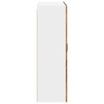 Casa si Gradina - Mobilier - Comode si corpuri - Corpuri bucatarie - Dulap suspendat de bucatarie cu usa Lemn Vechi 80 x 31 x 100 cm - Infinity.ro