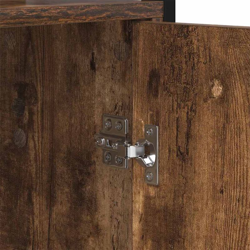 Casa si Gradina - Mobilier - Biblioteci si rafturi - Biblioteci - Dulap pentru carti Stejar fumuriu 60 x 24 x 161 cm - Infinity.ro