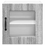 Casa si Gradina - Mobilier - Comode si corpuri - Corpuri bucatarie - Dulap suspendat de bucatarie cu raft Gri Sonoma 40 x 31 x 40 cm - Infinity.ro