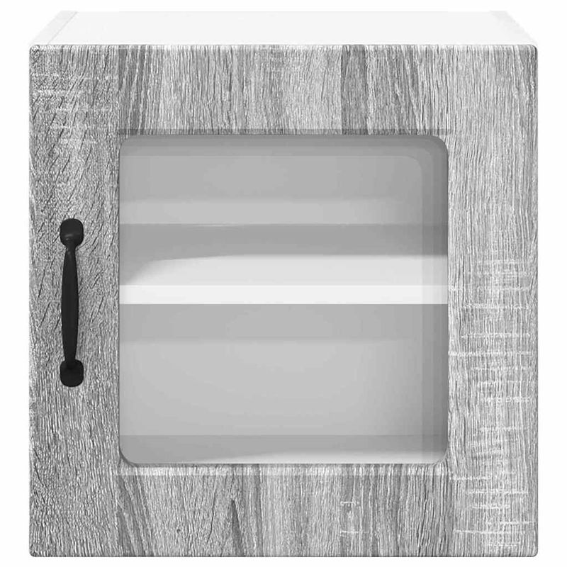Casa si Gradina - Mobilier - Comode si corpuri - Corpuri bucatarie - Dulap suspendat de bucatarie cu raft Gri Sonoma 40 x 31 x 40 cm - Infinity.ro