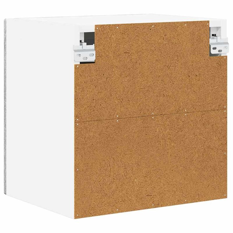 Casa si Gradina - Mobilier - Comode si corpuri - Corpuri bucatarie - Dulap suspendat de bucatarie cu raft Gri Sonoma 40 x 31 x 40 cm - Infinity.ro