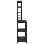 Casa si Gradina - Mobilier - Biblioteci si rafturi - Biblioteci - Raft de bucatarie Stejar Negru 100 x 40 x 168 cm Lemn compozit - Infinity.ro