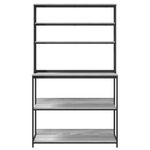 Casa si Gradina - Mobilier - Biblioteci si rafturi - Biblioteci - Raft de bucatarie Gri Sonoma 100 x 40 x 168 cm Lemn compozit - Infinity.ro