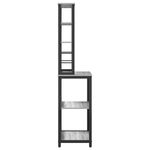 Casa si Gradina - Mobilier - Biblioteci si rafturi - Biblioteci - Raft de bucatarie Gri Sonoma 60 x 40 x 168 cm Lemn compozit - Infinity.ro