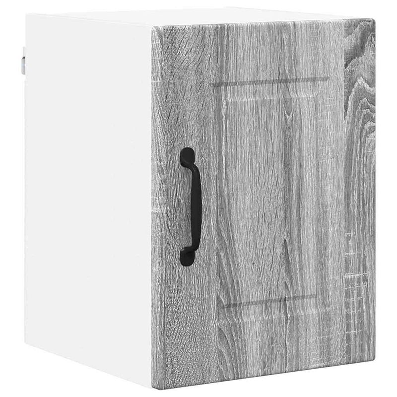 Casa si Gradina - Mobilier - Comode si corpuri - Corpuri bucatarie - Dulap suspendat de bucatarie cu raft Gri Sonoma 30 x 31 x 40 cm - Infinity.ro