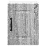 Casa si Gradina - Mobilier - Comode si corpuri - Corpuri bucatarie - Dulap suspendat de bucatarie cu raft Gri Sonoma 30 x 31 x 40 cm - Infinity.ro