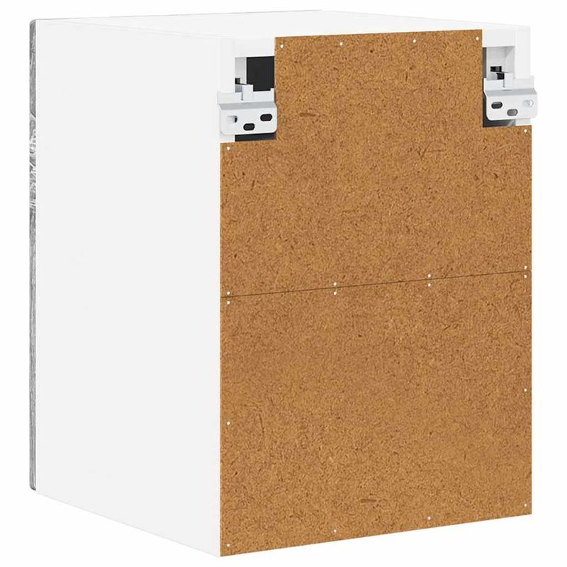 Casa si Gradina - Mobilier - Comode si corpuri - Corpuri bucatarie - Dulap suspendat de bucatarie cu raft Gri Sonoma 30 x 31 x 40 cm - Infinity.ro