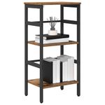 Casa si Gradina - Mobilier - Biblioteci si rafturi - Biblioteci - Raft pentru carti Lemn Vechi 40 x 29,5 x 81 cm Lemn compozit - Infinity.ro