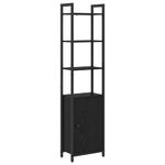 Casa si Gradina - Mobilier - Biblioteci si rafturi - Biblioteci - Dulap pentru carti Stejar Negru 40 x 24 x 161 cm Lemn compozit - Infinity.ro