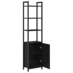Casa si Gradina - Mobilier - Biblioteci si rafturi - Biblioteci - Dulap pentru carti Stejar Negru 40 x 24 x 161 cm Lemn compozit - Infinity.ro