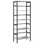Casa si Gradina - Mobilier - Biblioteci si rafturi - Biblioteci - Raft pentru carti Gri Sonoma 60 x 29,5 x 149 cm Lemn compozit - Infinity.ro