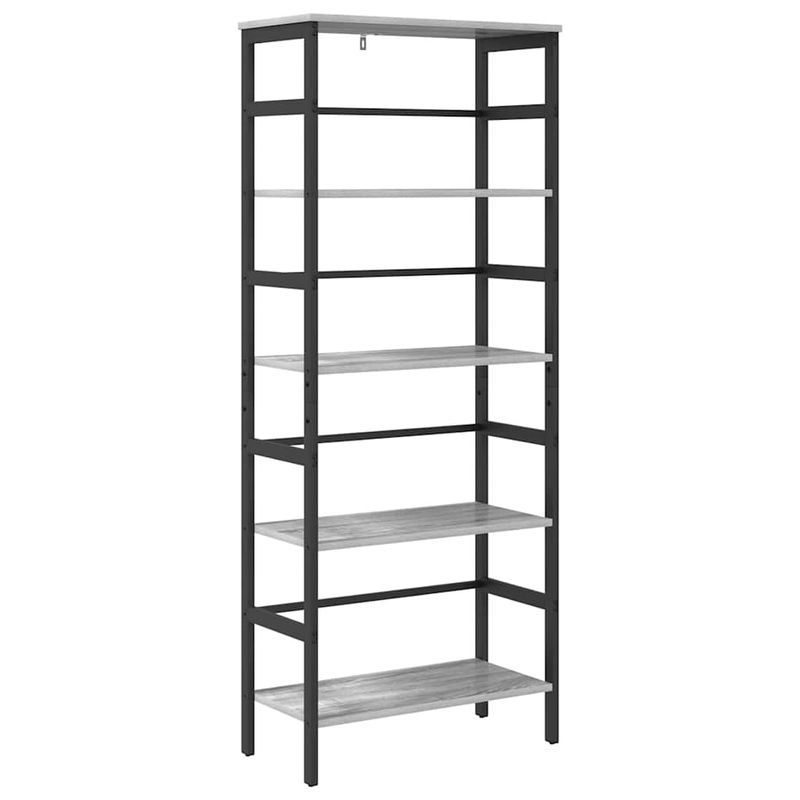 Casa si Gradina - Mobilier - Biblioteci si rafturi - Biblioteci - Raft pentru carti Gri Sonoma 60 x 29,5 x 149 cm Lemn compozit - Infinity.ro