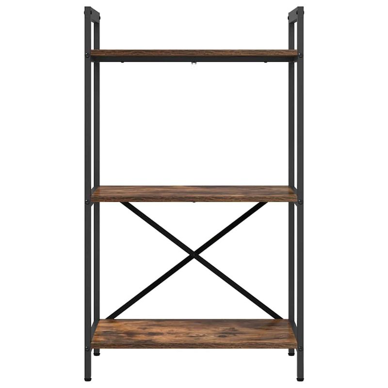 Casa si Gradina - Mobilier - Biblioteci si rafturi - Biblioteci - Raft pentru carti Stejar fumuriu 56 x 34 x 96 cm Lemn compozit - Infinity.ro