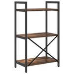 Casa si Gradina - Mobilier - Biblioteci si rafturi - Biblioteci - Raft pentru carti Stejar fumuriu 56 x 34 x 96 cm Lemn compozit - Infinity.ro