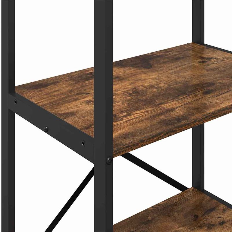 Casa si Gradina - Mobilier - Biblioteci si rafturi - Biblioteci - Raft pentru carti Stejar fumuriu 56 x 34 x 96 cm Lemn compozit - Infinity.ro