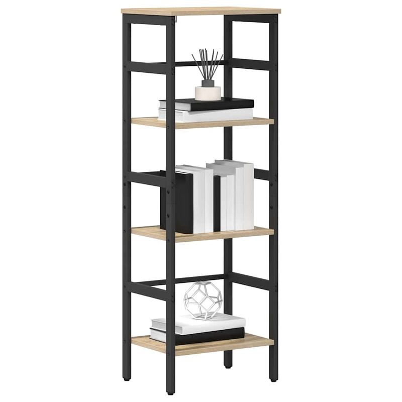 Casa si Gradina - Mobilier - Biblioteci si rafturi - Biblioteci - Raft pentru carti Stejar Sonoma 40 x 29,5 x 115 cm - Infinity.ro