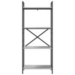 Casa si Gradina - Mobilier - Biblioteci si rafturi - Biblioteci - Raft pentru carti Gri Sonoma 56 x 34 x 133,5 cm Lemn compozit - Infinity.ro