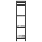 Casa si Gradina - Mobilier - Biblioteci si rafturi - Biblioteci - Raft pentru carti Gri Sonoma 56 x 34 x 133,5 cm Lemn compozit - Infinity.ro