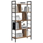 Casa si Gradina - Mobilier - Biblioteci si rafturi - Biblioteci - Raft pentru carti Lemn Vechi 75 x 30 x 156 cm Lemn compozit - Infinity.ro