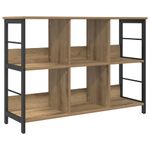 Casa si Gradina - Mobilier - Biblioteci si rafturi - Biblioteci - Raft pentru carti Stejar Artizanal 102 x 32 x 72,5 cm - Infinity.ro