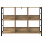 Casa si Gradina - Mobilier - Biblioteci si rafturi - Biblioteci - Raft pentru carti Stejar Artizanal 102 x 32 x 72,5 cm - Infinity.ro