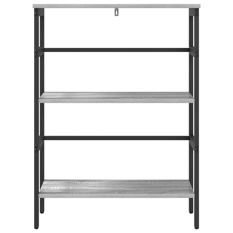 Casa si Gradina - Mobilier - Biblioteci si rafturi - Biblioteci - Raft pentru carti Gri Sonoma 60 x 29,5 x 81 cm Lemn compozit - Infinity.ro