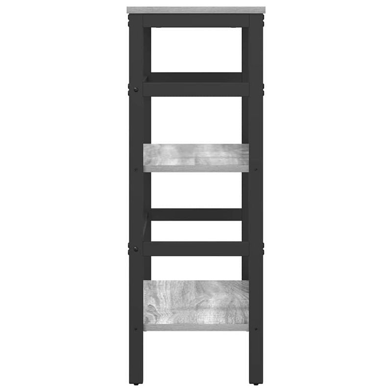 Casa si Gradina - Mobilier - Biblioteci si rafturi - Biblioteci - Raft pentru carti Gri Sonoma 60 x 29,5 x 81 cm Lemn compozit - Infinity.ro