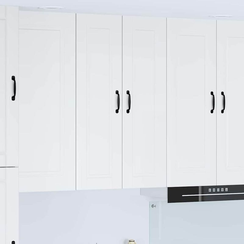 Casa si Gradina - Mobilier - Comode si corpuri - Corpuri bucatarie - Dulap suspendat de bucatarie cu usa Alb lucios 60 x 31 x 100 cm - Infinity.ro