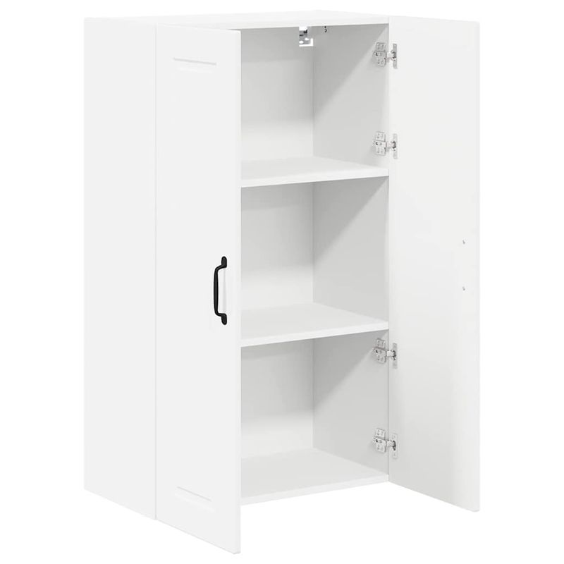 Casa si Gradina - Mobilier - Comode si corpuri - Corpuri bucatarie - Dulap suspendat de bucatarie cu usa Alb lucios 60 x 31 x 100 cm - Infinity.ro