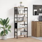 Casa si Gradina - Mobilier - Biblioteci si rafturi - Biblioteci - Raft pentru carti Stejar Artizanal 60 x 29,5 x 149 cm - Infinity.ro