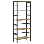 Casa si Gradina - Mobilier - Biblioteci si rafturi - Biblioteci - Raft pentru carti Stejar Artizanal 60 x 29,5 x 149 cm - Infinity.ro