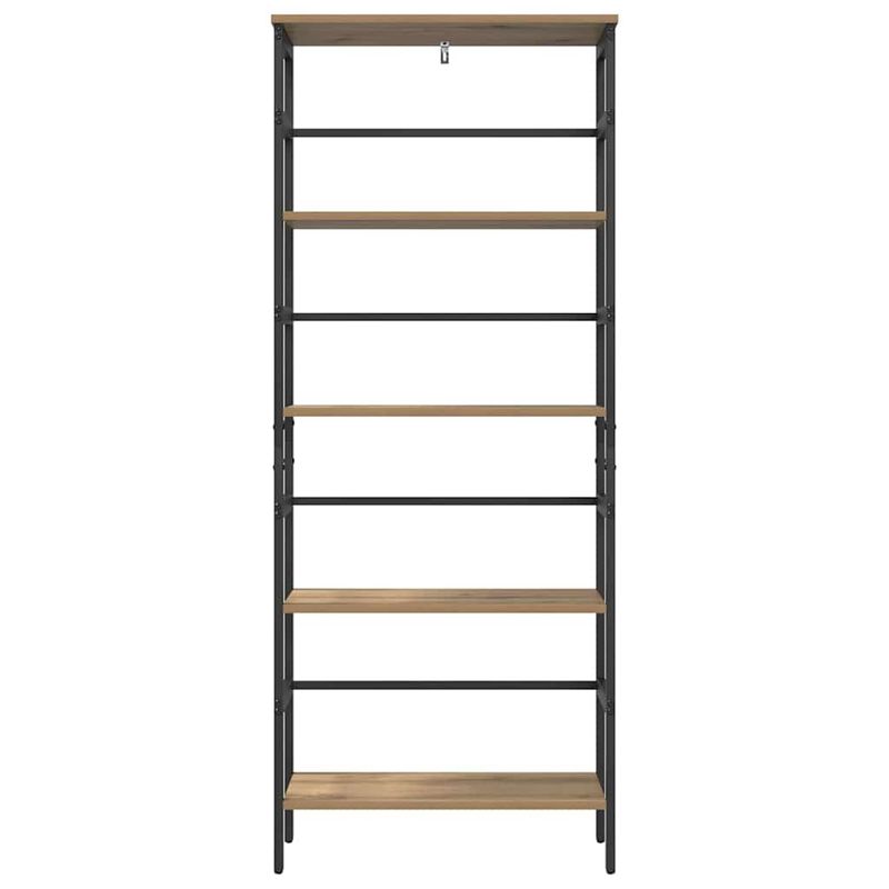 Casa si Gradina - Mobilier - Biblioteci si rafturi - Biblioteci - Raft pentru carti Stejar Artizanal 60 x 29,5 x 149 cm - Infinity.ro
